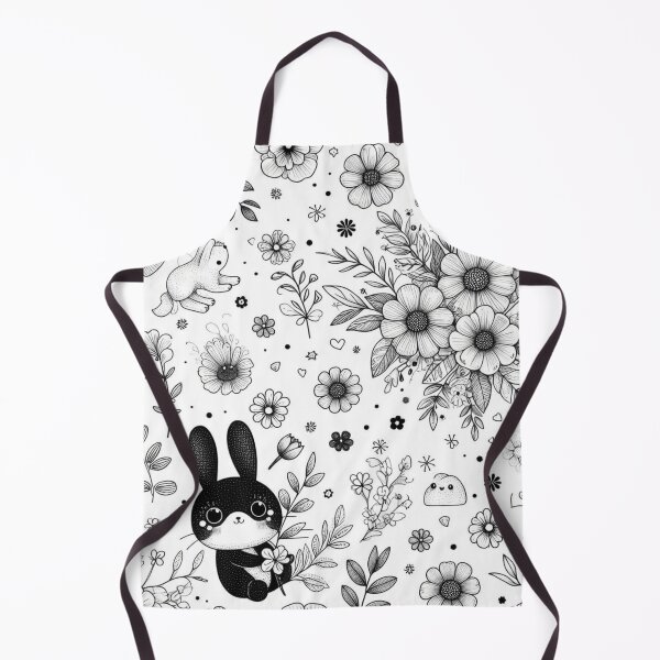 Item preview, Pattern flowers in black and white designed and sold by asbno19.