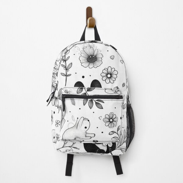 Item preview, Pattern flowers in black and white designed and sold by asbno19.