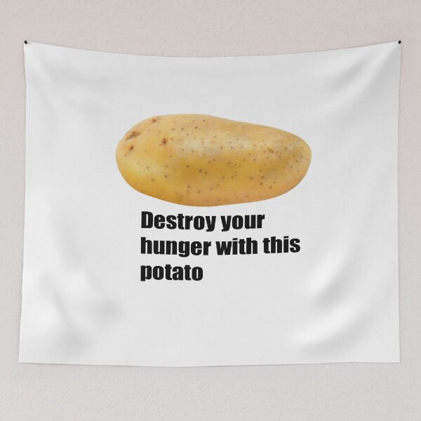 Item preview, Destroy your hunger with this potato  designed and sold by Creative-zone06.