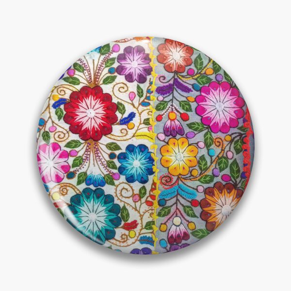 Item preview, Peruvian textile coloured cloth embroidery  designed and sold by MadaruCreations.