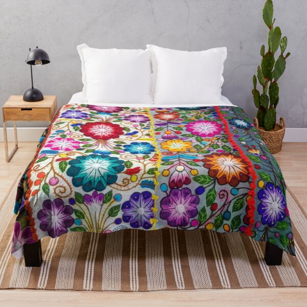 Item preview, Peruvian textile coloured cloth embroidery designed and sold by MadaruCreations.