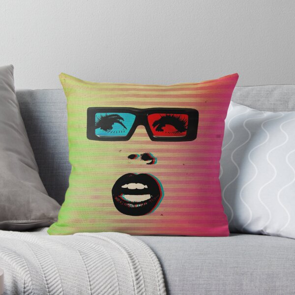 Color Chaos Collection -- 3D Throw Pillow