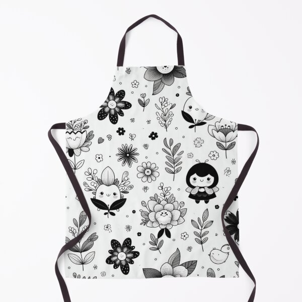 Item preview, Pattern flowers in black and white designed and sold by asbno19.