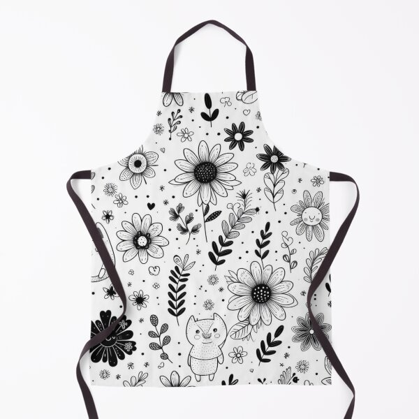 Item preview, Pattern flowers in black and white designed and sold by asbno19.