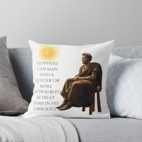 Item preview, Nowhere Can Man Find A Quieter Or More Untroubled Retreat Than In His Own Soul designed and sold by Wis-Epoch.