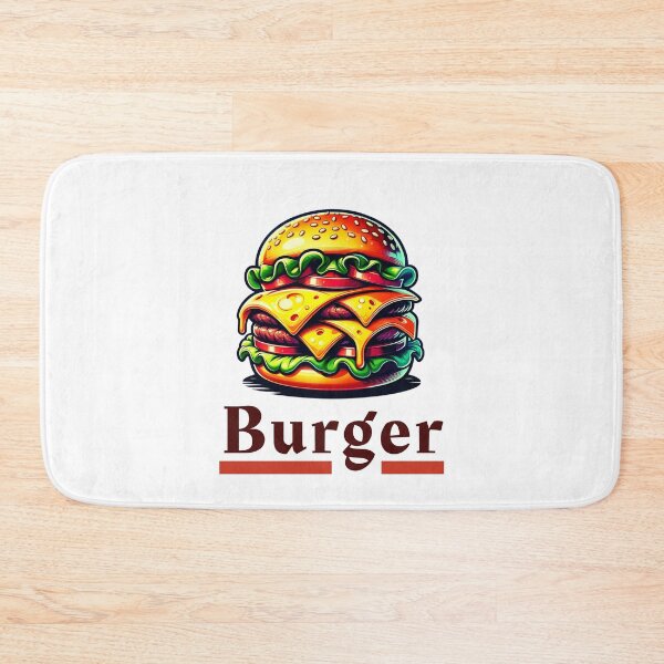 Item preview, Cheesy Delight Burger designed and sold by Weknes.