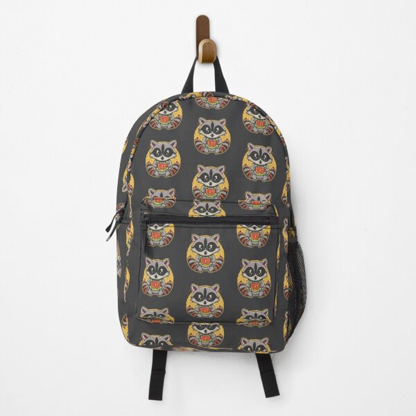 Item preview, Funny cute kawaii raccoon eating something designed and sold by Trend-Beaver.