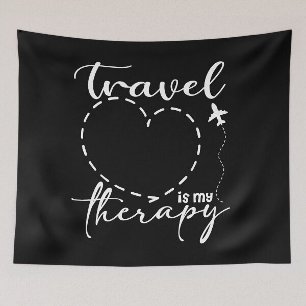 Item preview, Travel Is My Therapy Travel Is My Therapy designed and sold by PrintItStudio.