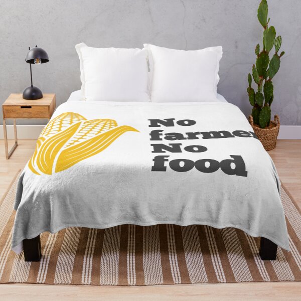 Item preview, No farmers No food designed and sold by Creative-zone06.