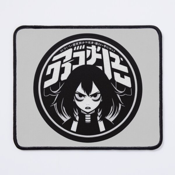 Item preview, Manga Girl Felt Black and White designed and sold by GALUMARKET.
