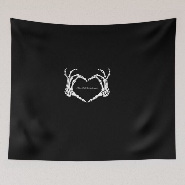 Item preview, RHUMATOID ARTHRITIS AWARENESS, Skeleton hands designed and sold by PurrfectionMeow.