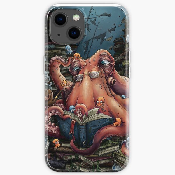 Grandpa Octopus iPhone Soft Case