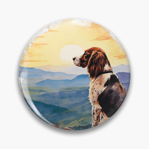 Item preview, Watercolor Brittany Dog designed and sold by TheAnimalZ00.