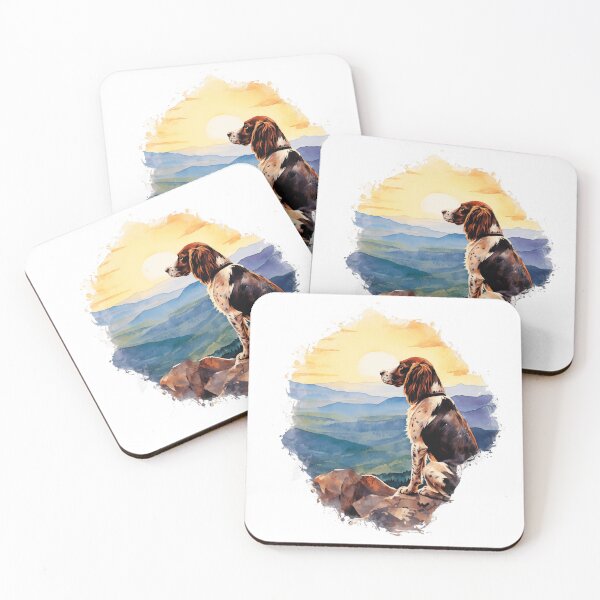 Item preview, Watercolor Brittany Dog designed and sold by TheAnimalZ00.