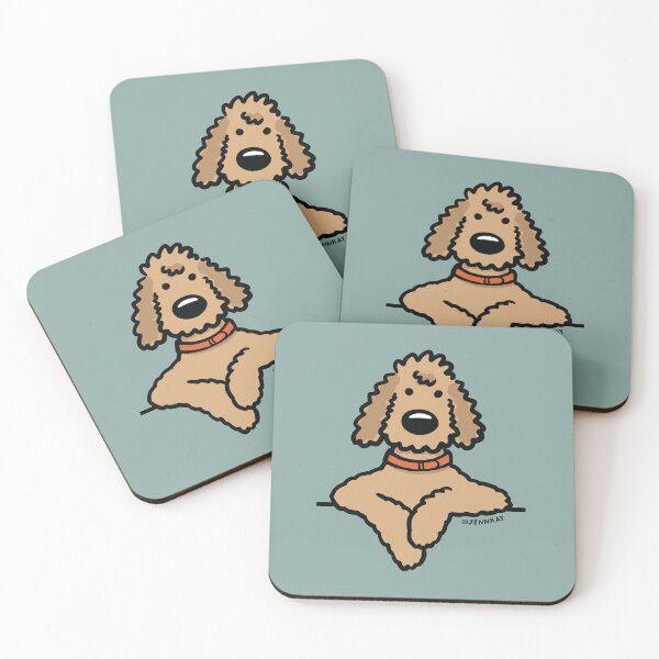 Item preview, Poodle Doodle Dog Standard Poodle Cartoon designed and sold by Jenn Inashvili.