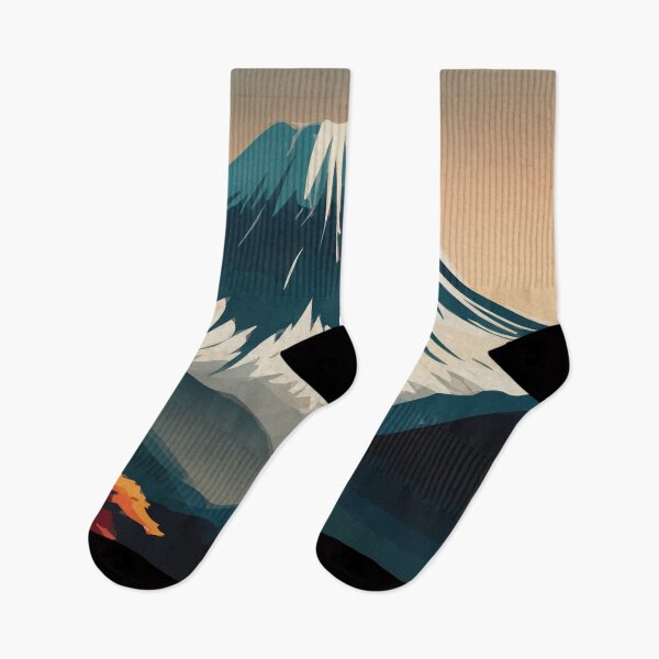 Item preview, Mount Fuji Japanese Asian Landscape designed and sold by TheJoeyStudio.