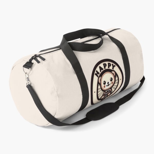 Item preview, Kawaii Bear on Bicycle: Happy Illustration designed and sold by GALUMARKET.