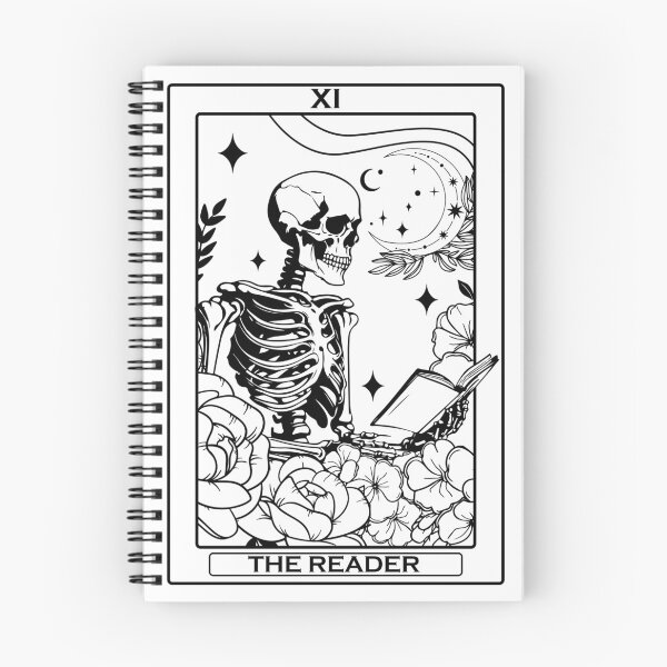 Item preview, "The Reader" Tarot Card Skeleton designed and sold by FlawlessSeams.