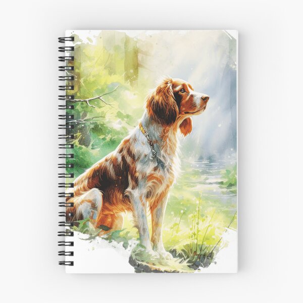 Item preview, Forest Brittany Spaniel Dog designed and sold by TheAnimalZ00.