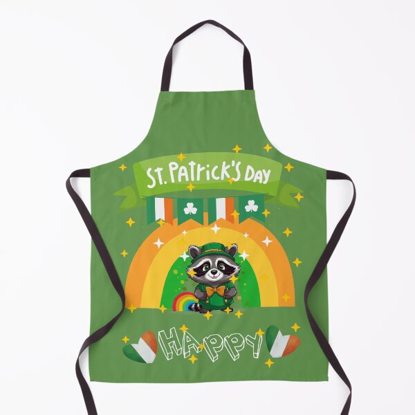 Item preview, Happy St Patricks Day - Funny Patrick's Day Lucky Raccoon designed and sold by Raccoon's World.