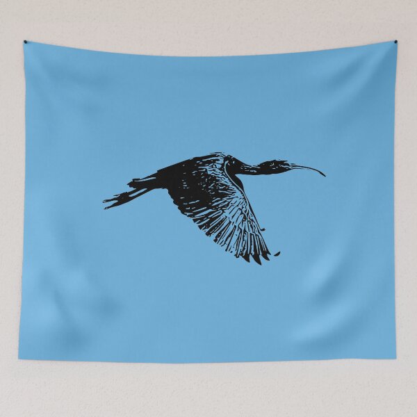 Item preview, Diseño Ibis negro brillante designed and sold by designsasstultd.