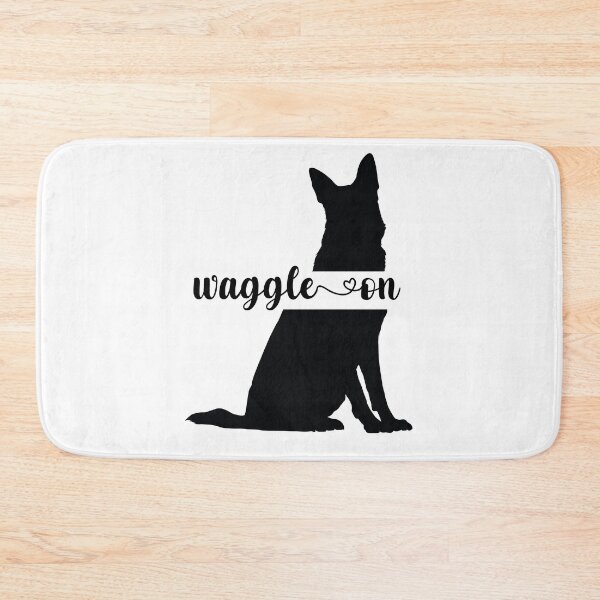 Item preview, German Shepherd Waggle On designed and sold by Whackadoodletee.