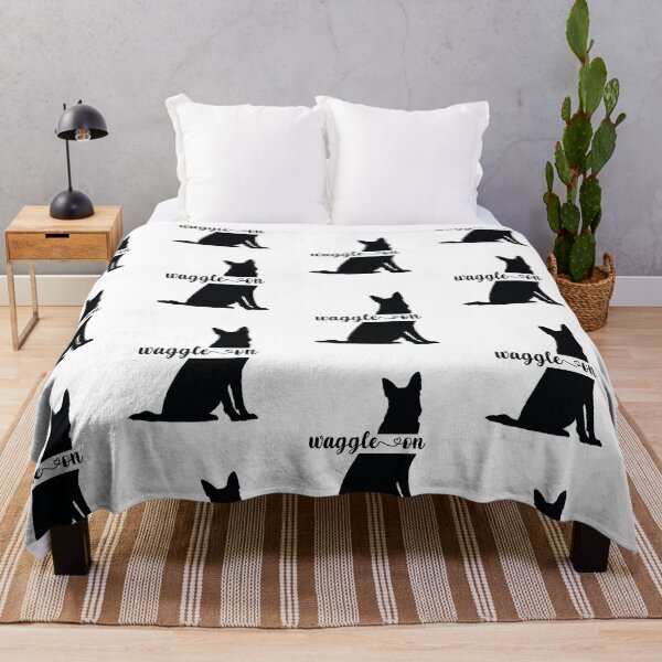 Item preview, German Shepherd Waggle On designed and sold by Whackadoodletee.