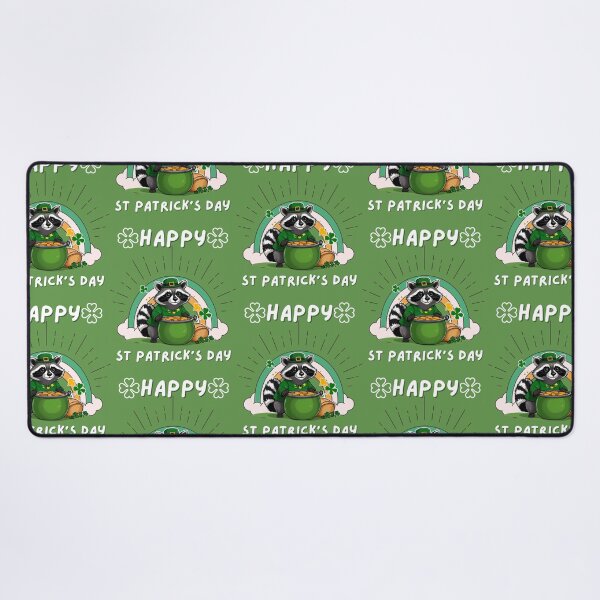 Item preview, Happy St Patricks Day - Funny Patrick's Day Lucky Raccoon designed and sold by Raccoon's World.