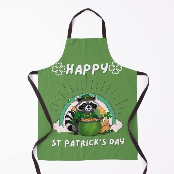 Item preview, Happy St Patricks Day - Funny Patrick's Day Lucky Raccoon designed and sold by Raccoon's World.