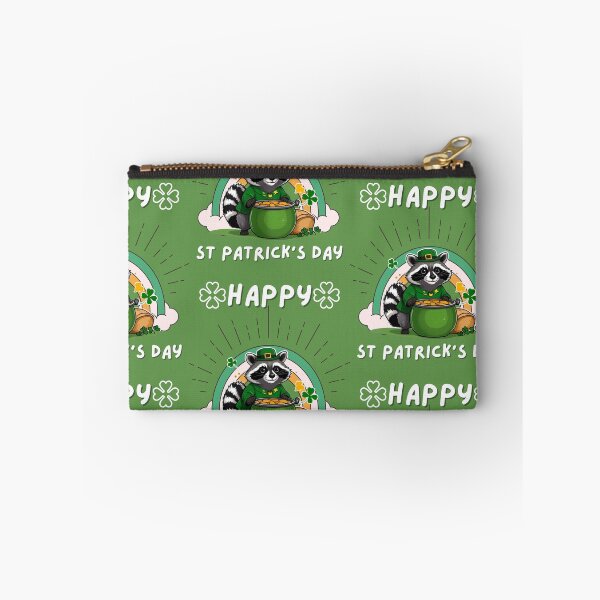 Item preview, Happy St Patricks Day - Funny Patrick's Day Lucky Raccoon designed and sold by Raccoon's World.