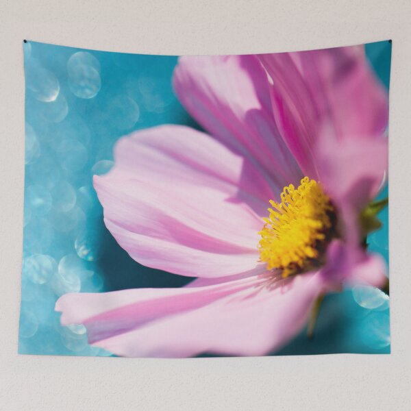 Item preview, Pink Cosmos Flower designed and sold by FOLK ART FUSION by heidiannemorris.