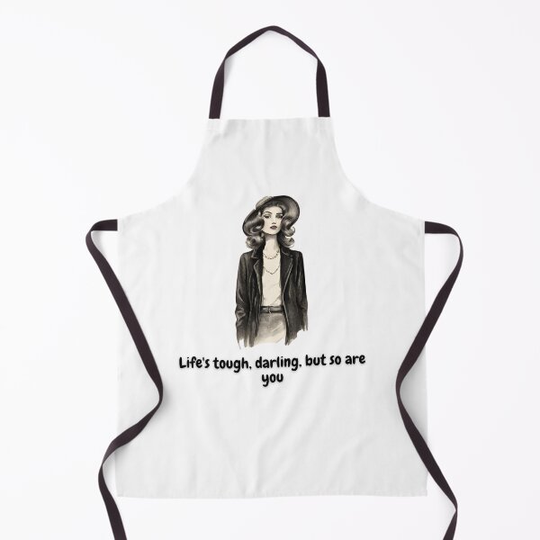 Item preview, Life's tough classy empowerment modern quotes expression designed and sold by MartaRMC.