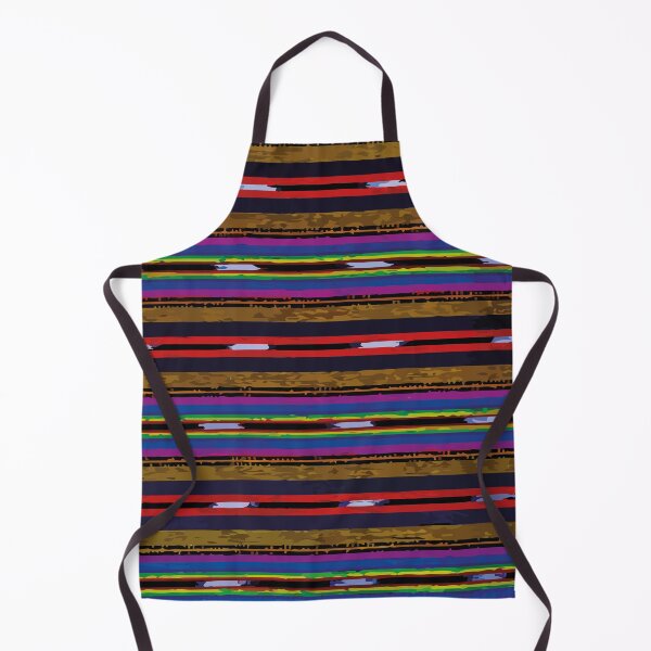 Item preview, Mexican blanket multicolor stripes poncho serape designed and sold by T-Mex.