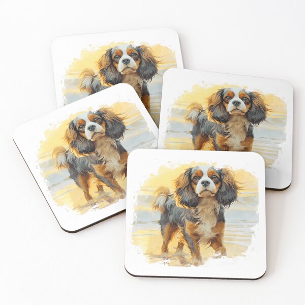 Artikelvorschau, Cavalier King Charles Spaniel Strandhund entworfen und verkauft von TheAnimalZ00.