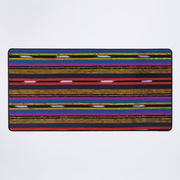 Item preview, Mexican blanket multicolor stripes poncho serape designed and sold by T-Mex.