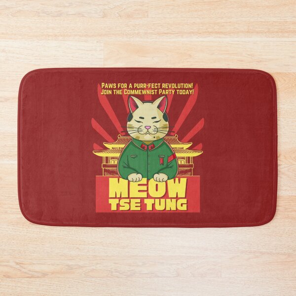 Item preview, Meow Tse Tung The Communist Cat designed and sold by Give Me that Pencil.