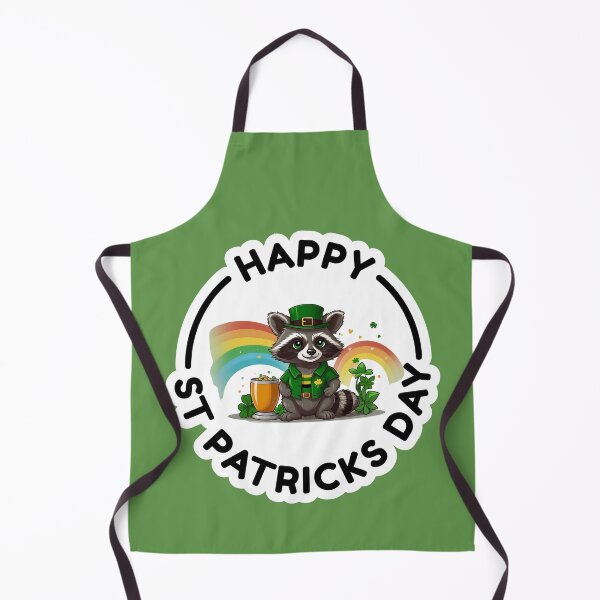 Item preview, Happy St Patricks Day - Funny Patrick's Day Lucky Raccoon designed and sold by Raccoon's World.