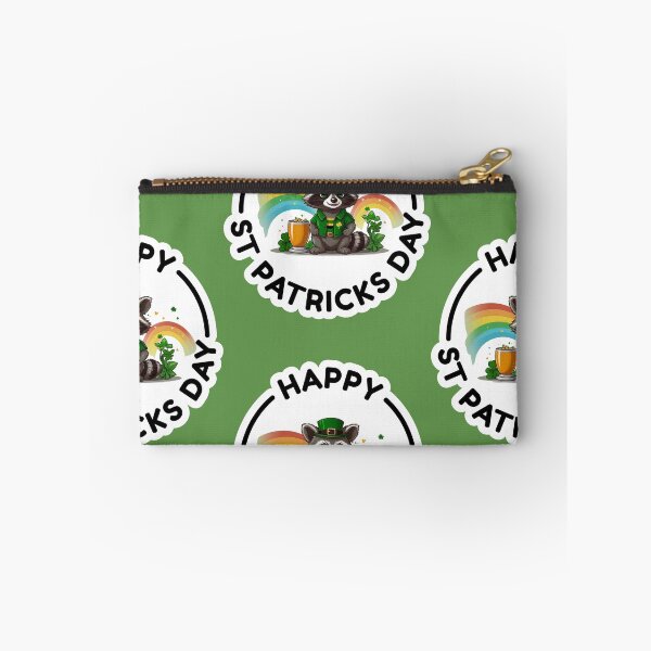 Item preview, Happy St Patricks Day - Funny Patrick's Day Lucky Raccoon designed and sold by Raccoon's World.