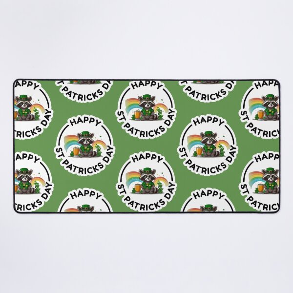 Item preview, Happy St Patricks Day - Funny Patrick's Day Lucky Raccoon designed and sold by Raccoon's World.