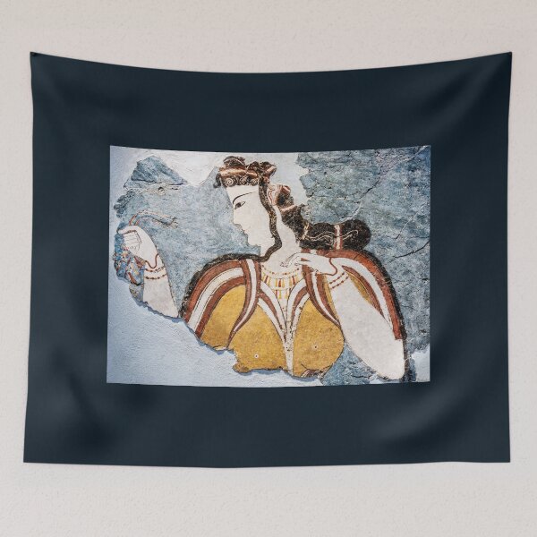 Item preview, Mycenaean Lady Fresco designed and sold by Weston  Westmoreland.