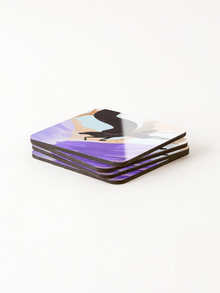 Thumbnail 4 of 5, Coasters (Set of 4), without commitment designed and sold by Philosoficate.