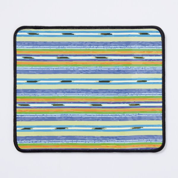 Item preview, Aquamarine mexican poncho fabric bright serape blanket designed and sold by T-Mex.