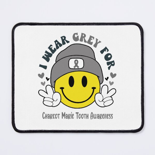 Item preview, I Wear Grey For Charcot Marie Tooth Awareness, Charcot Marie Tooth Awareness Month designed and sold by KatMercerr.