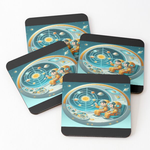 Item preview, Children's Space Command 7 Wall Art and Puzzle designed and sold by Cupideros.