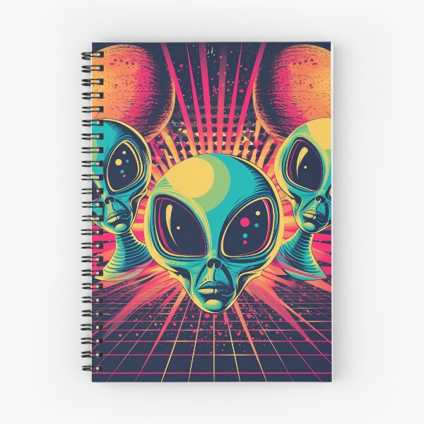 Item preview, retro aliens designed and sold by Rebelka.