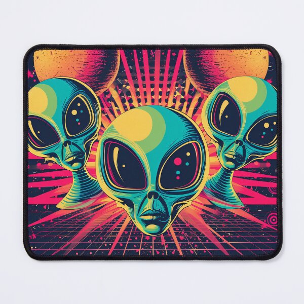 Item preview, retro aliens designed and sold by Rebelka.
