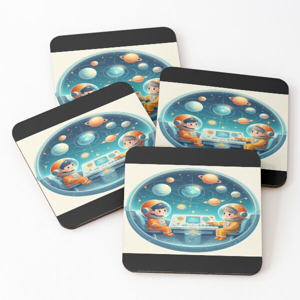 Item preview, Copy of Children's Space Command 8 Wall Art and Puzzle designed and sold by Cupideros.
