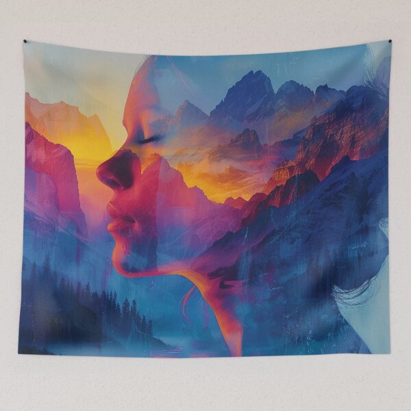 Item preview, Double Exposure Art  designed and sold by Obsidian Ink by Wilshire.