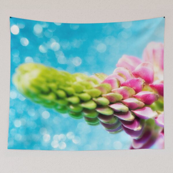 Item preview, Pink Lupin designed and sold by FOLK ART FUSION by heidiannemorris.
