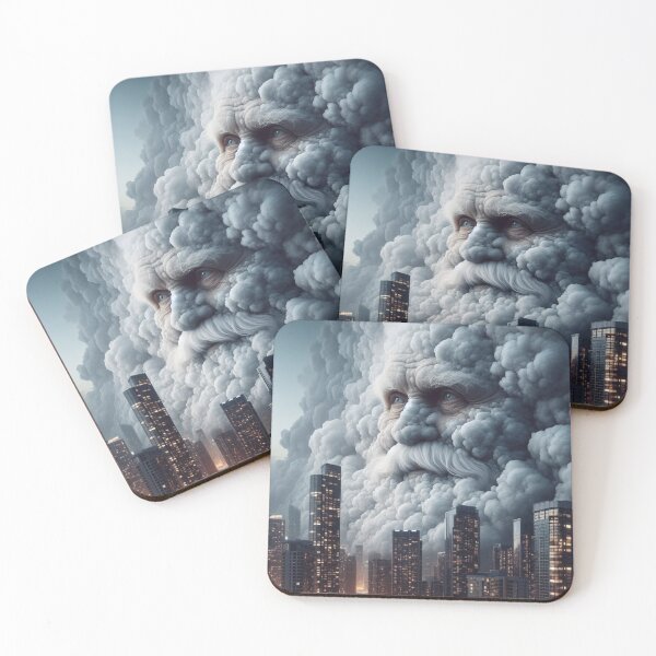 Item preview, The Benevolent Guardian: A Surreal Stormscape designed and sold by joejiing.